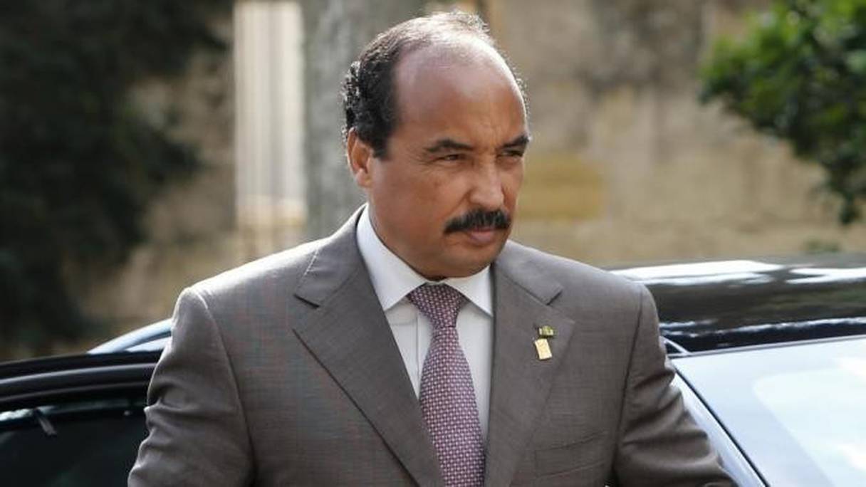 L'ex-président mauritanien Mohamed Ould Abdel Aziz. 
