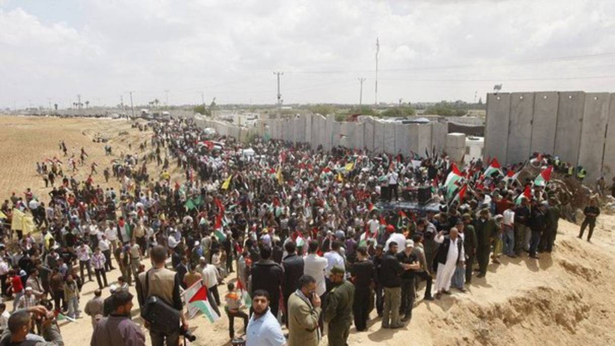 A l'annonce de l'ouverture de Rafah en mai dernier, des milliers de Gazaouis ont rejoint le poste-frontière.
