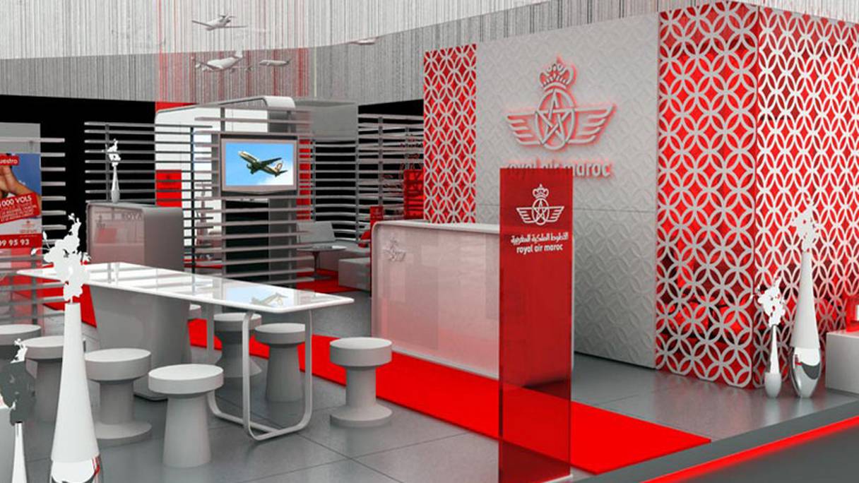 Une agence de Royal Air Maroc.
