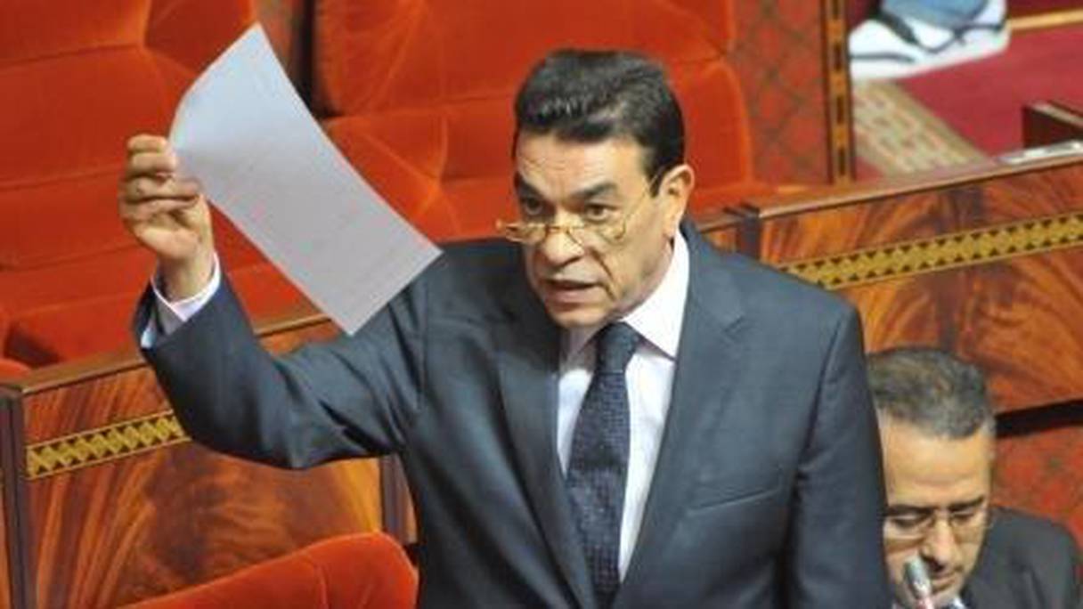 Mohamed El Ouafa, ministre des Affaires générales.
