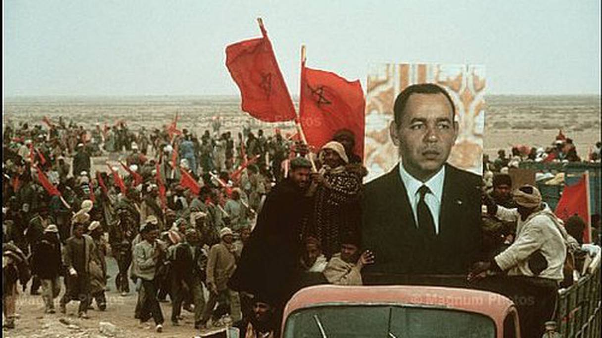 Le 6 novembre 1975, le roi Hassan II lançait la marche de 350.000 marocains vers les provinces du sud
