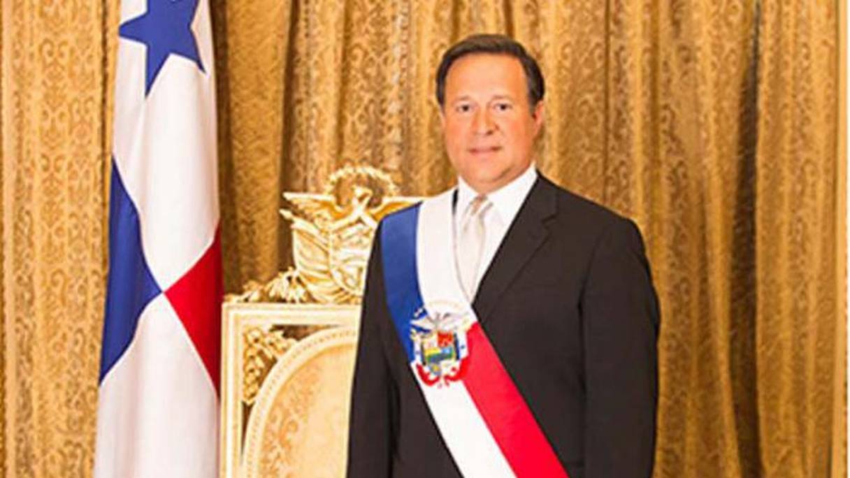 Juan Carlos Varela Rodriguez, président de la République du Panama.
