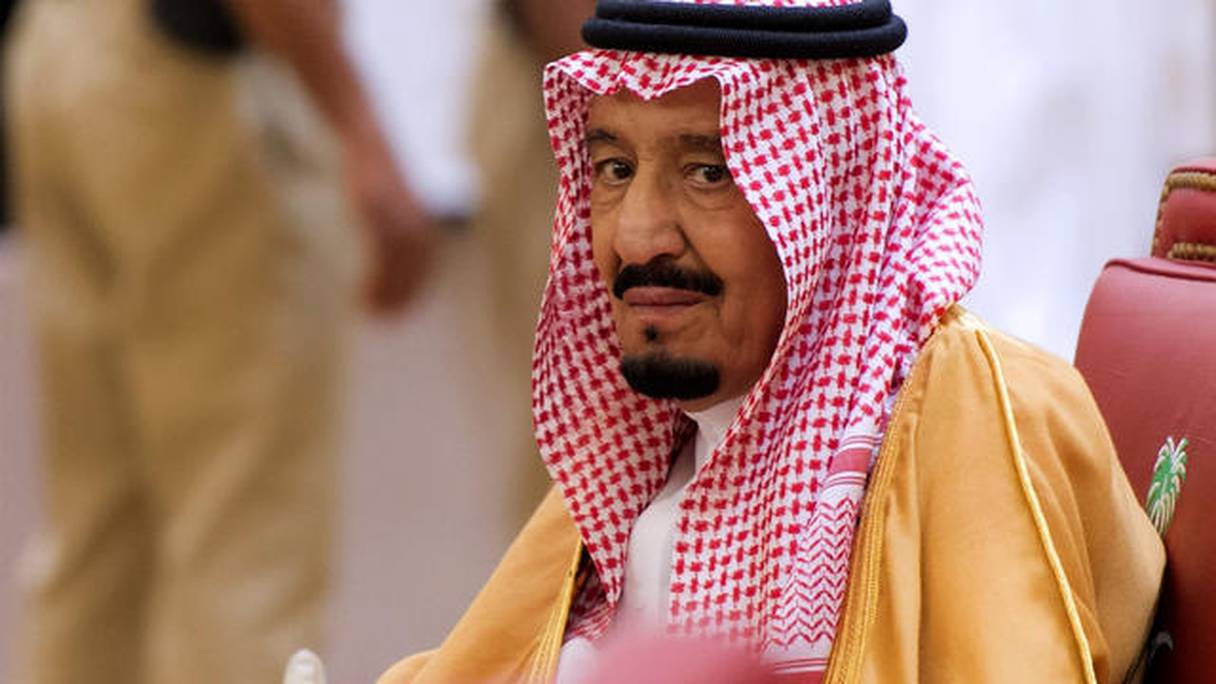 Le roi Salmane d'Arabie saoudite.

