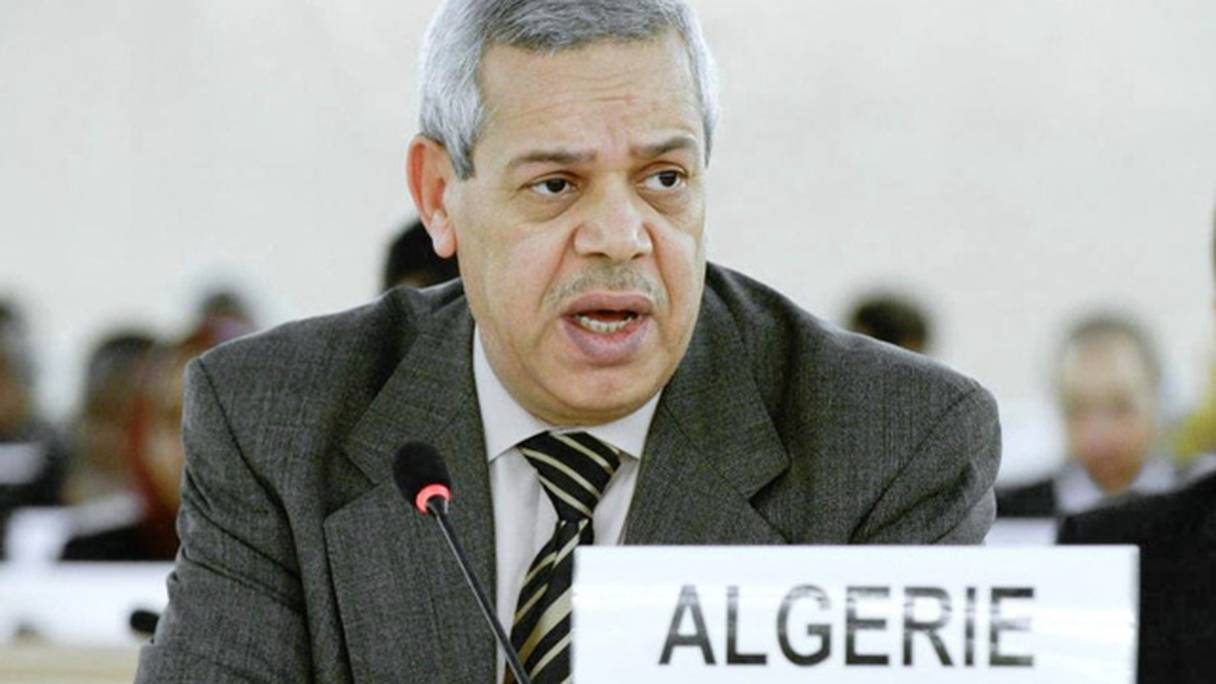 Boudjemâa Delmi, ambassadeur d'Alger auprès de l'Office des Nations unies à Genève (ONUG). 
