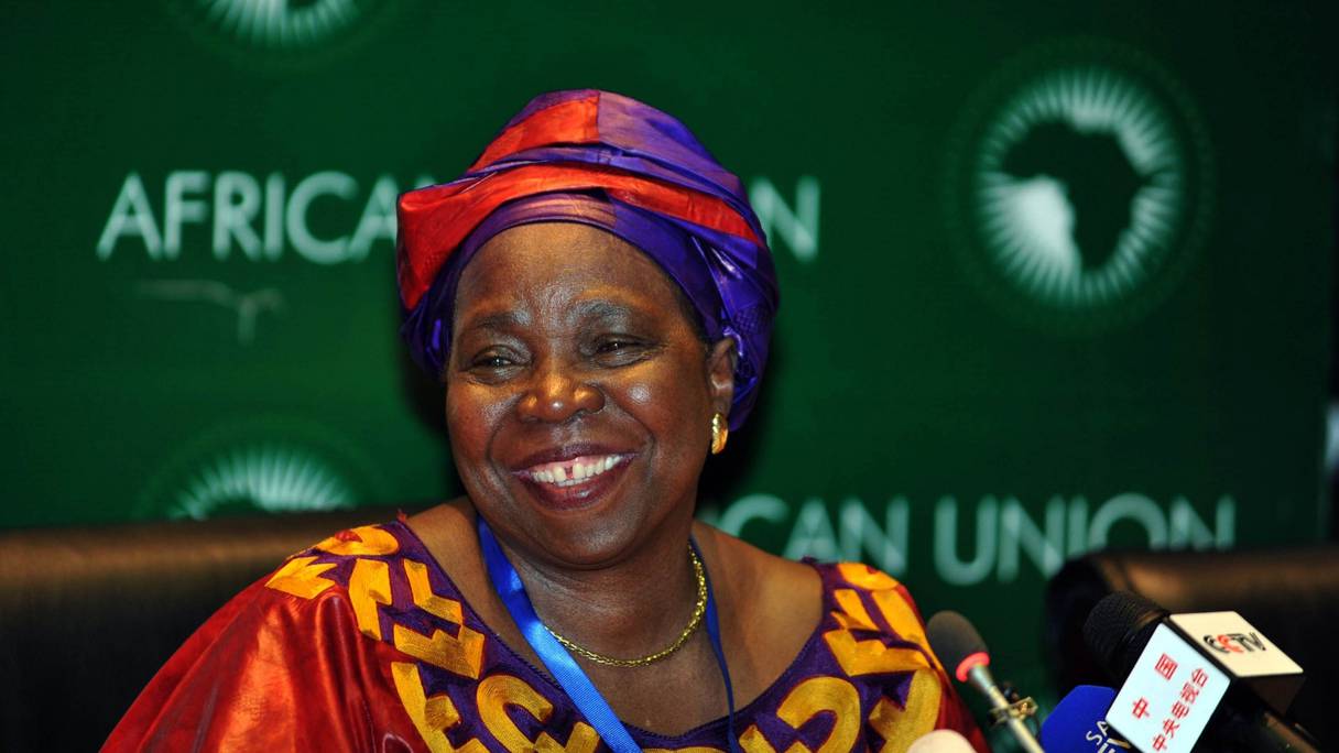 Nkosazana Dlamini-Zuma, présidente de la Commission africaine.
