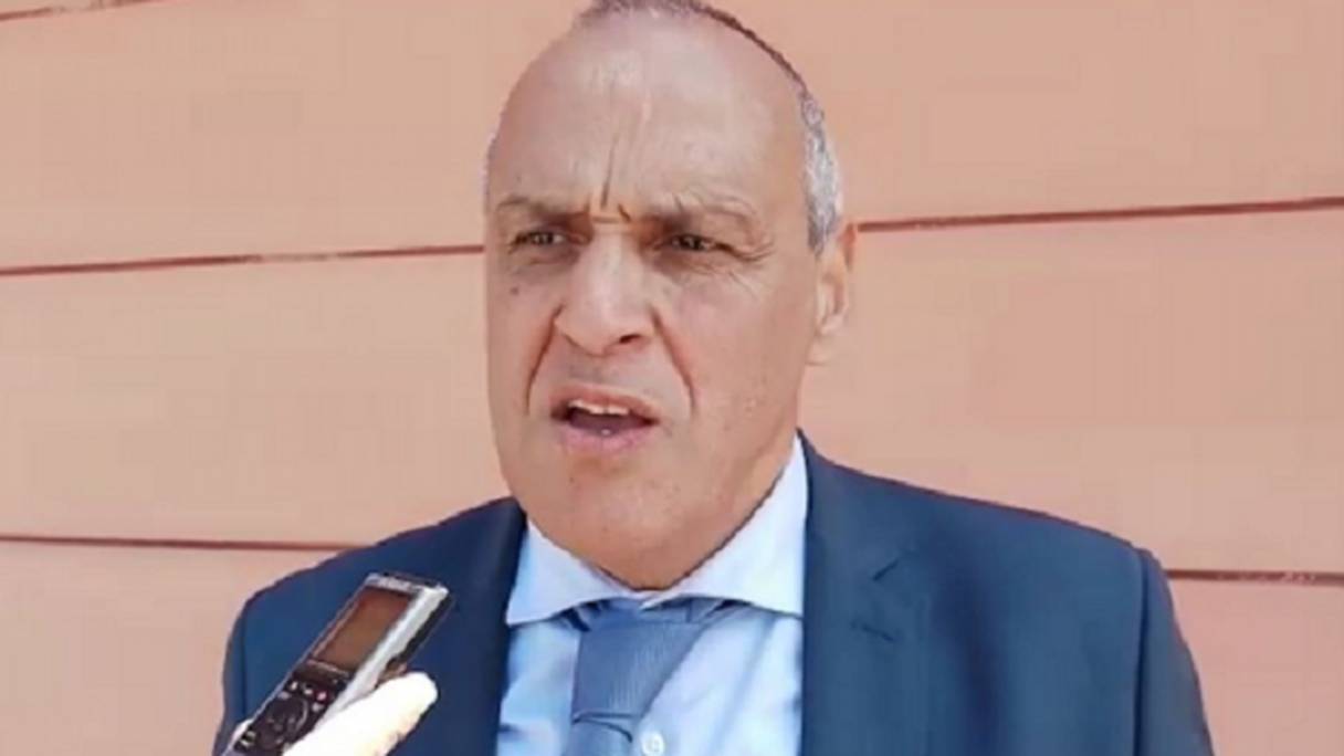 Ahmed Chada, président de la commune de Béni-Mellal. 
