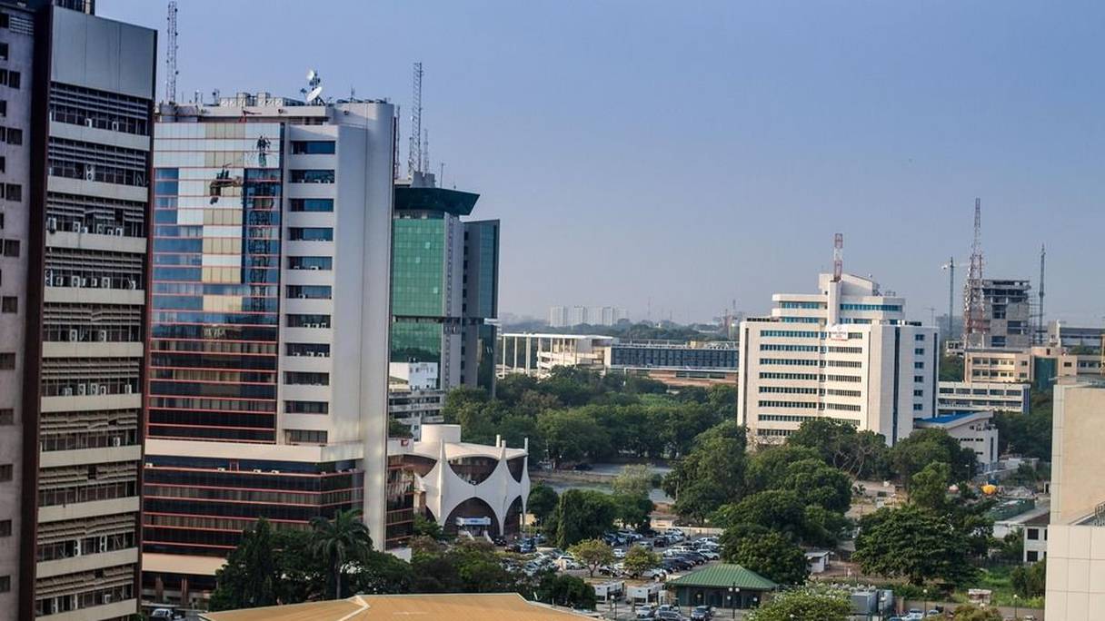 Accra, capitale du Ghana. 
