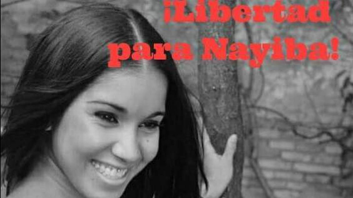 Liberté pour Najiba! est le titre de la pétition lancée sur les réseaux sociaux par son père José Maria Contreras.
