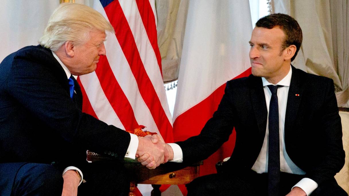 Donald Trump est décidé à faire pression sur la décision d'Emmanuel Macron de taxer les Gafa. 

