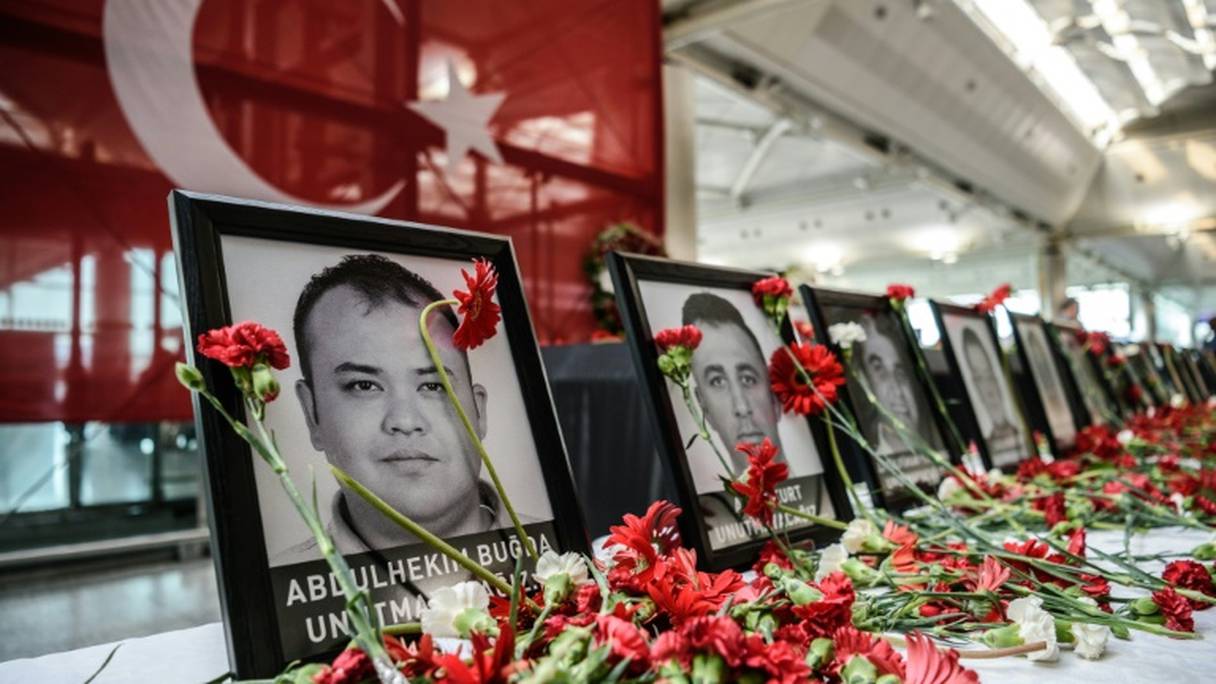 Les employés de l'aéroport d'Istanbul tués dans l'attentat le 30 juin 2016.
