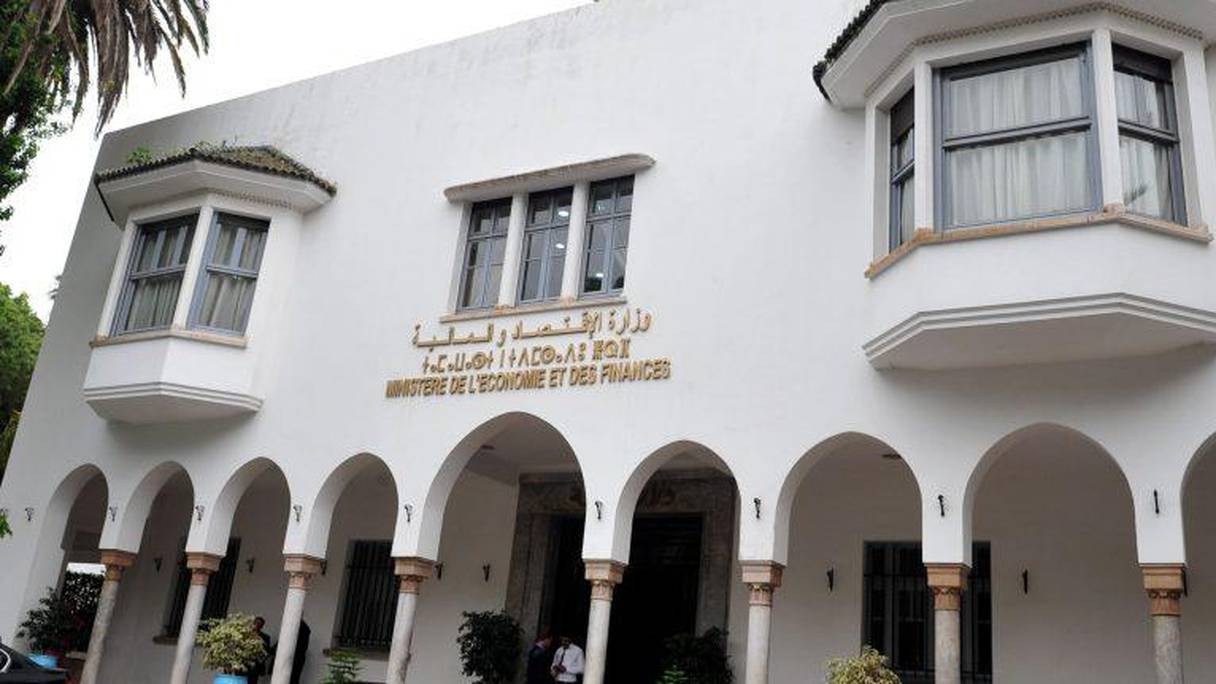 Le ministère de l'Economie et des finances à Rabat.
