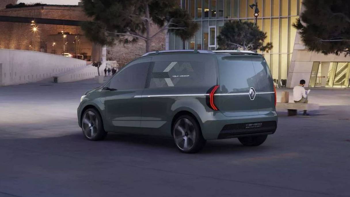Le futur Renault Kangoo produit au Maroc.
