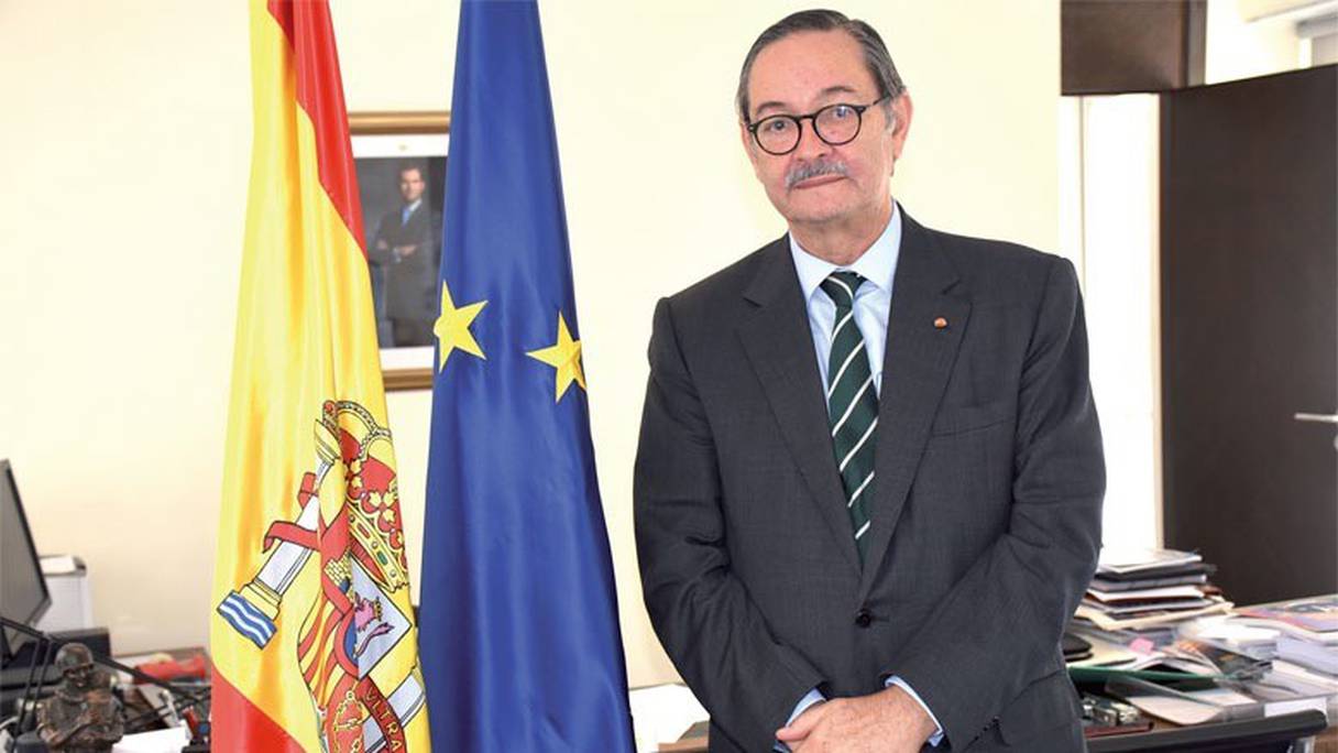 Ricardo Díez-Hochleitner Rodríguez, ambassadeur d'Espagne au Maroc.
