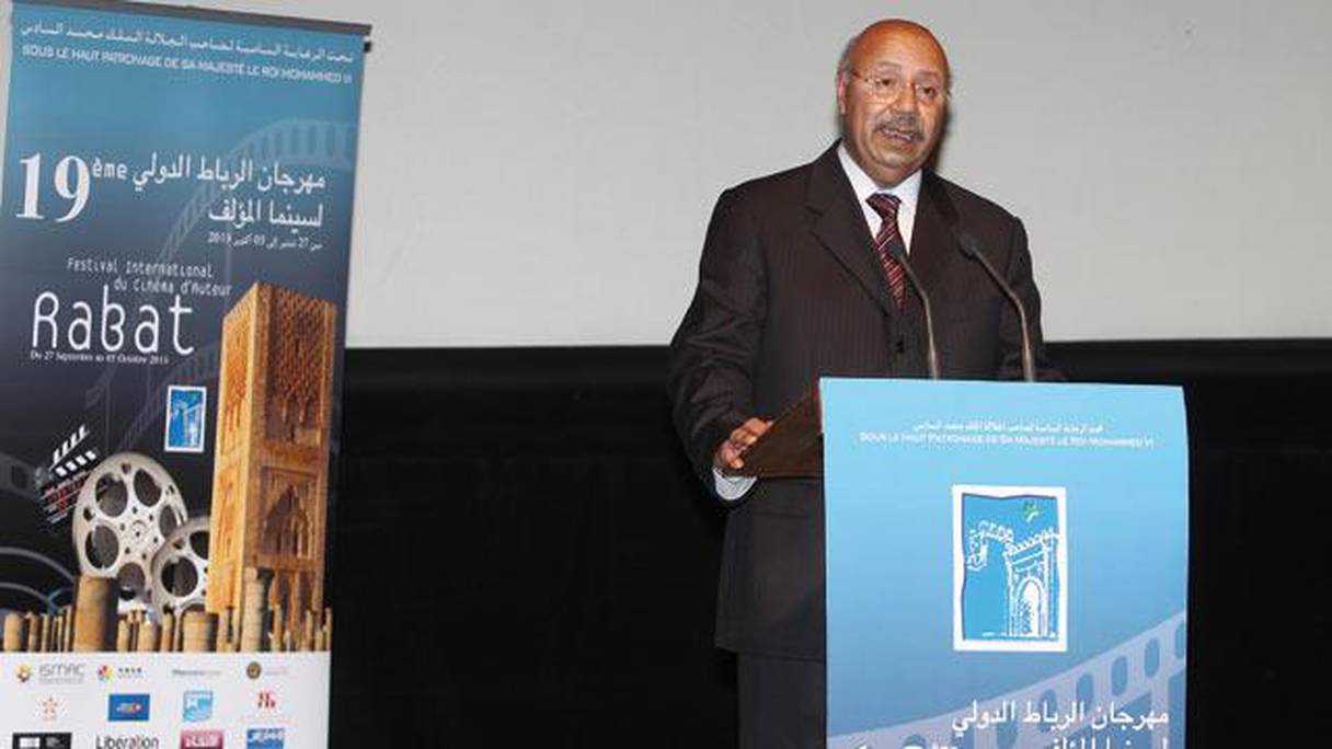 Le directeur du Festival de cinéma d'auteur de Rabat, Abdelhaq Mantrach.
