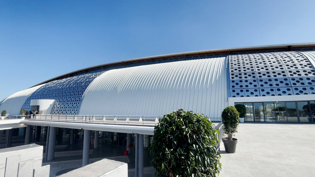 La gare routière de Rabat conçue par l’architecte Fikri Benabdallah.
