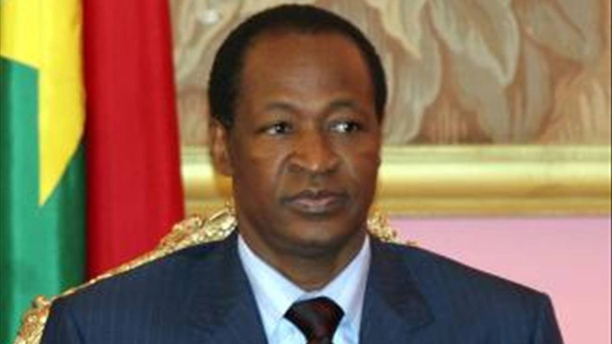 Blaise Compaoré, ex-président du Burkina Faso. 
