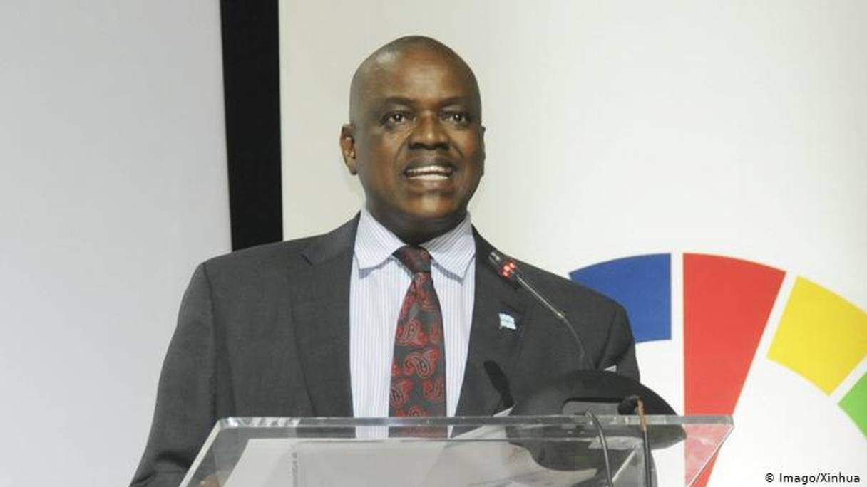 Mokgweetsi Masisi, président du Botswana.
