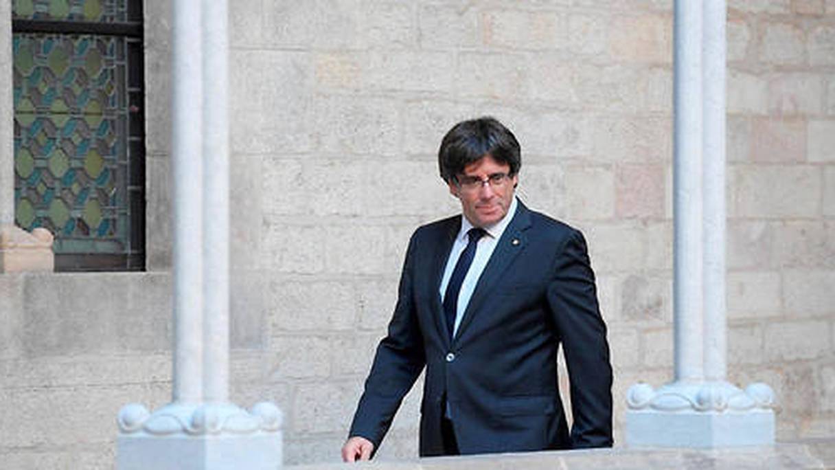 Le président catalan destitué Carles Puigdemont.
