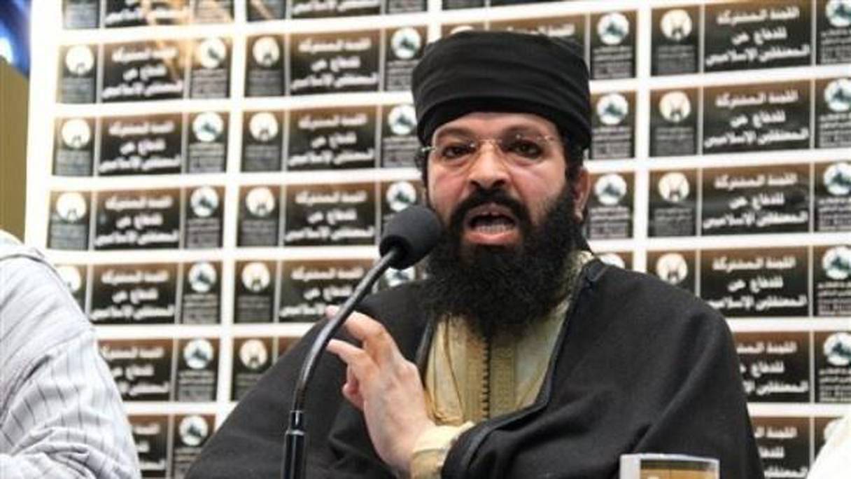 Le cheikh salafiste Omar Haddouchi.
