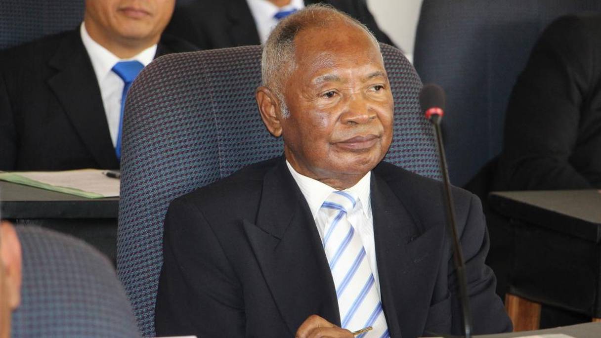 Honoré Rakotomanana, président du Sénat de Madagascar.
