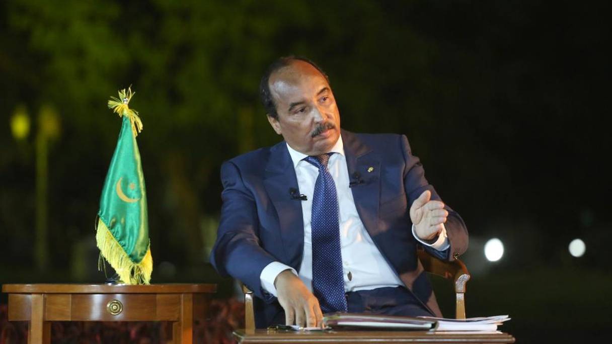 Le président mauritanien Mohamed ould Abdel Aziz. 
