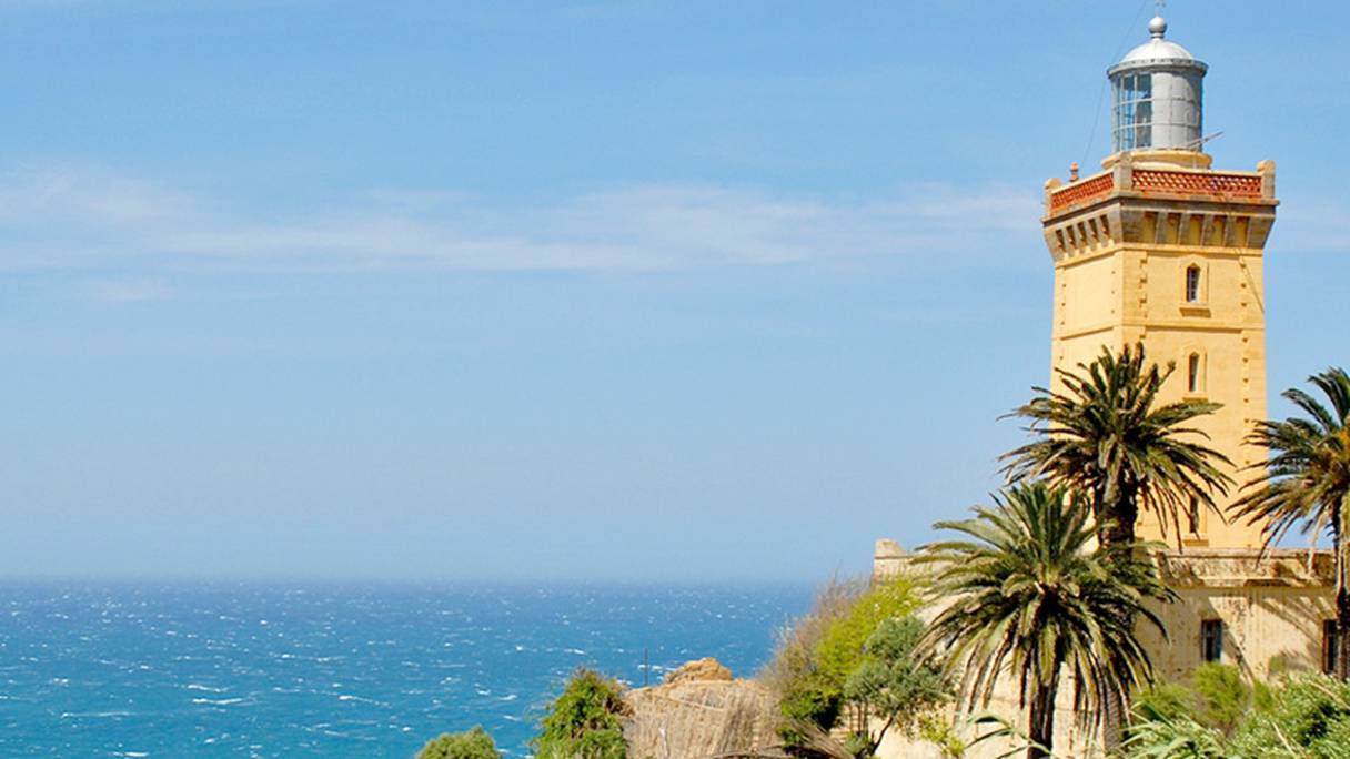 Une vue de Cap Spartel à Tanger.
