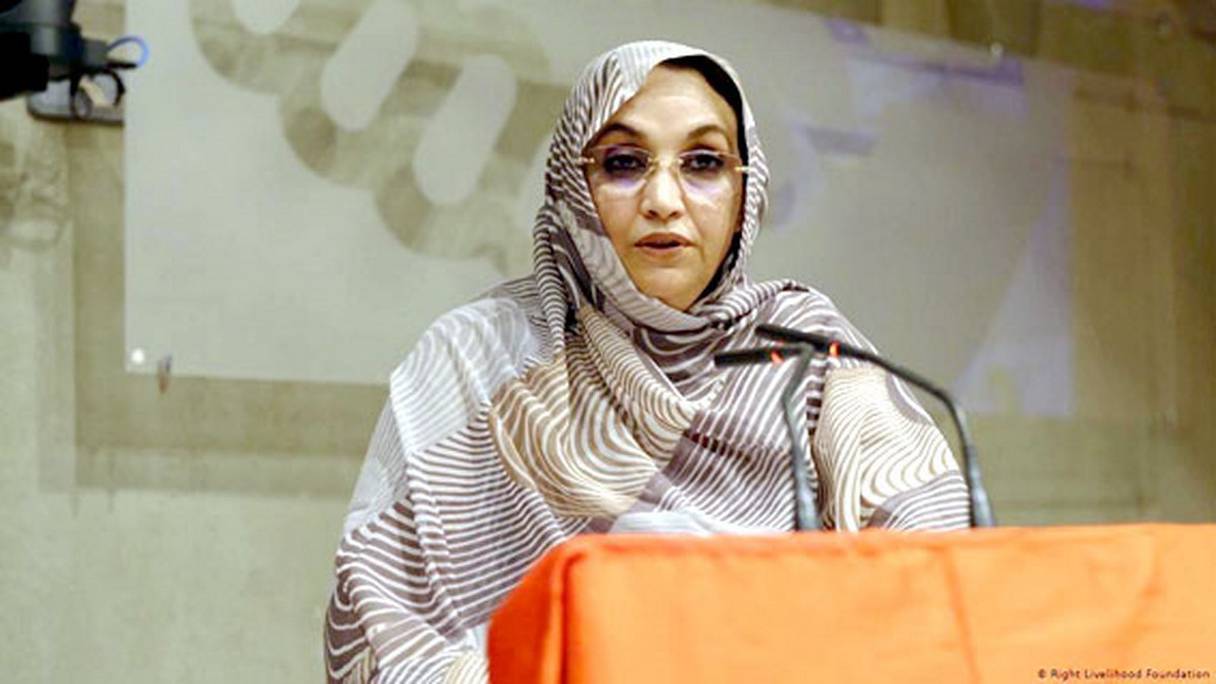 L’activiste séparatiste Aminatou Haidar a annoncé son retrait de la présidence du CODESA.
