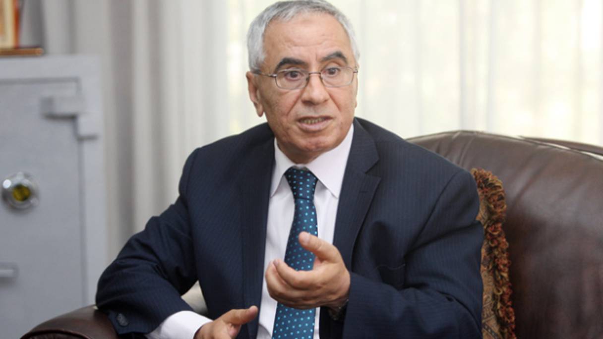 L'ambassadeur du Maroc à Alger, Lahcen Abdelkhalek.
