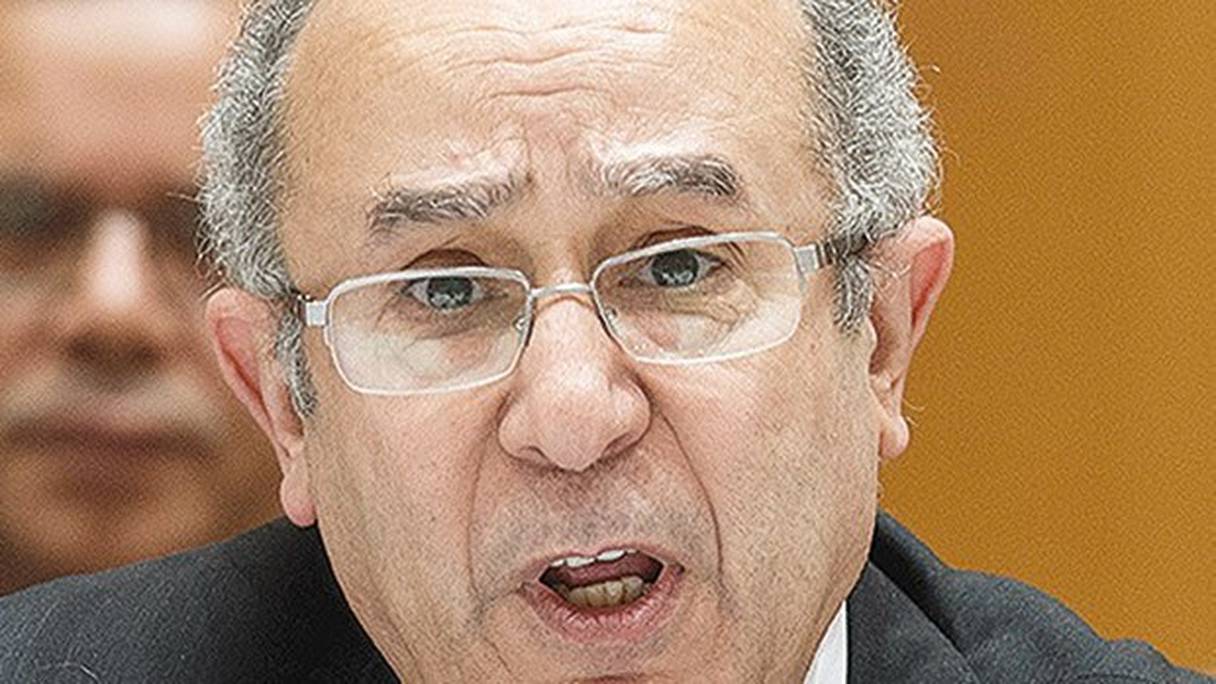 Ramtane Lamamra, ex-ministre algérien des Affaires étrangères.
