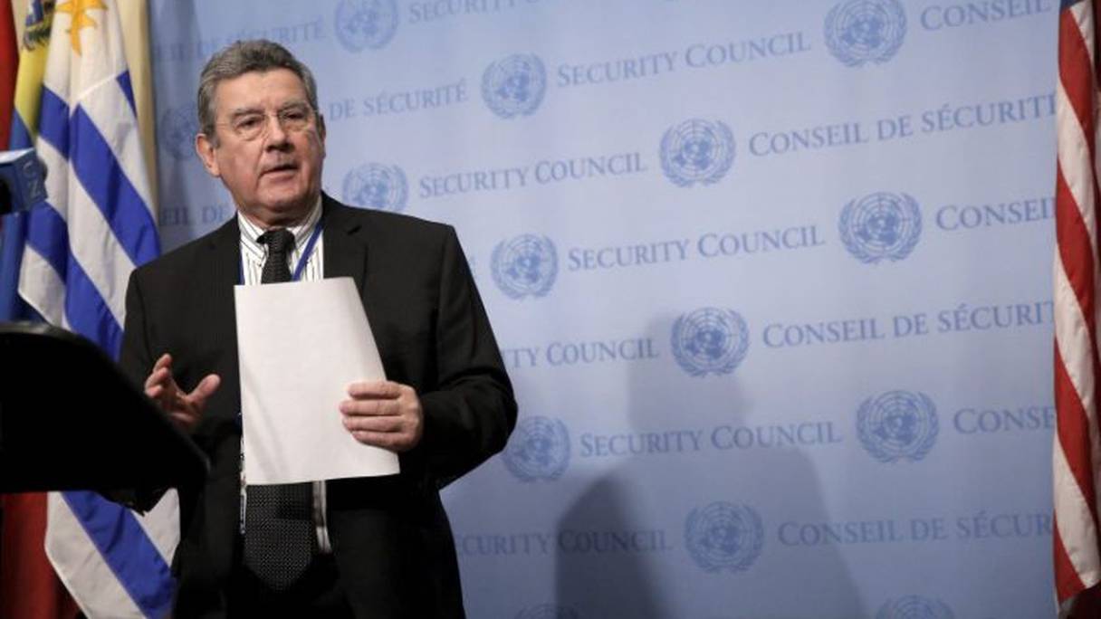 Elbio Rosselli, ambassadeur de l'Uruguay à l'ONU.
