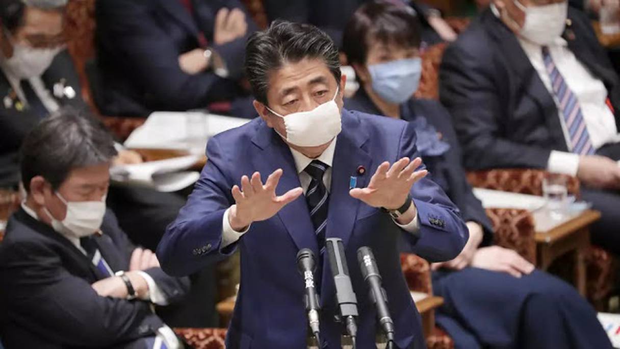 Shinzo Abe, premier ministre japonais.
