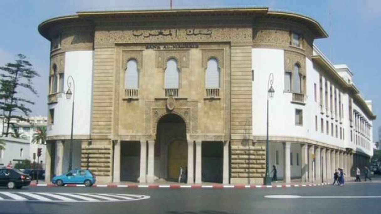 Le siège de Bank Al-Maghrib à Casablanca.
