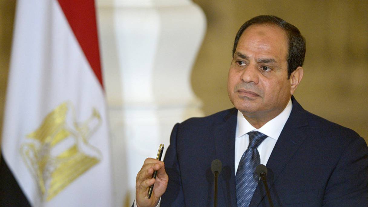 Le président égyptien Abdel Fattah al-Sissi. 
