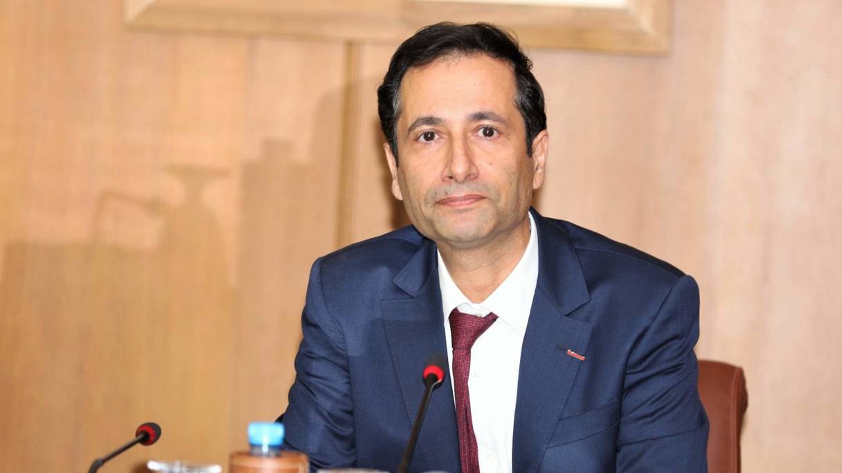 Mohamed Benchaâboun, ministre de l'Economie et des finances.

