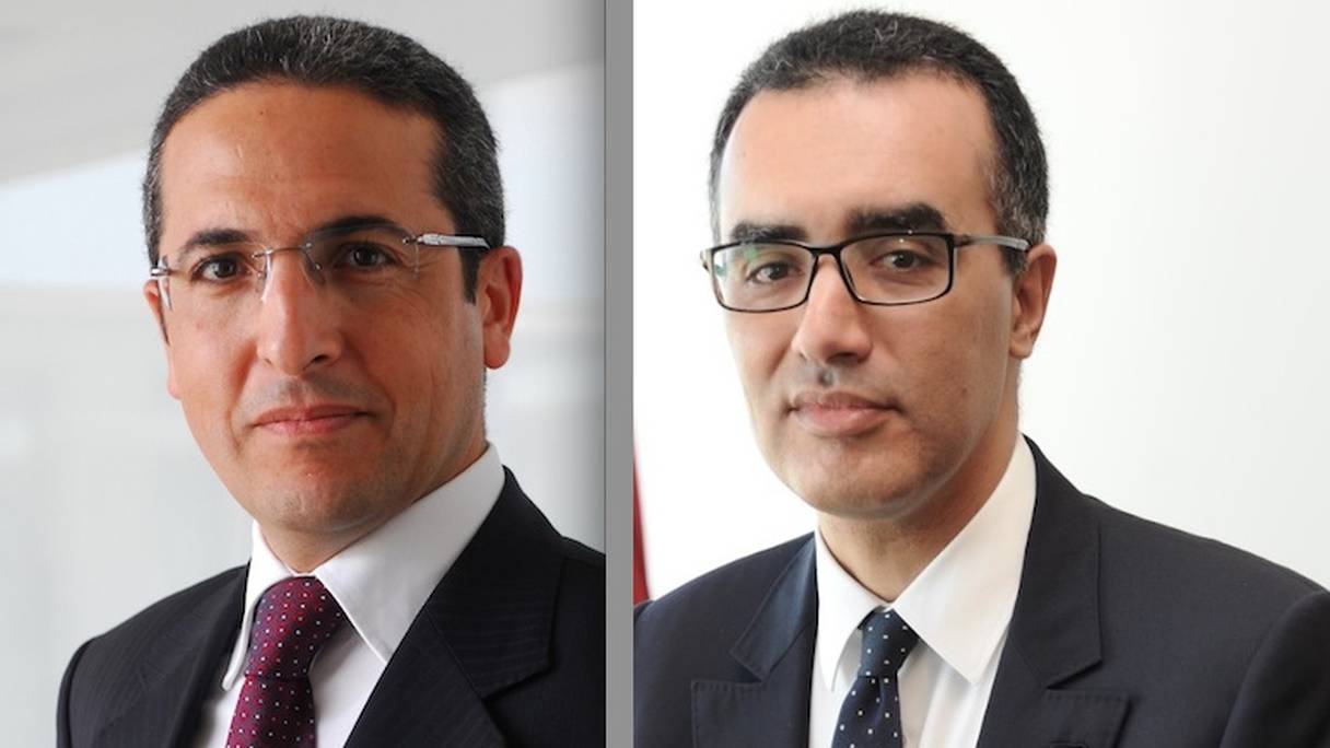 Said El Hadi, PDG de Nareva Holding et Aymane Taud, directeur général délégué de la SNI.
