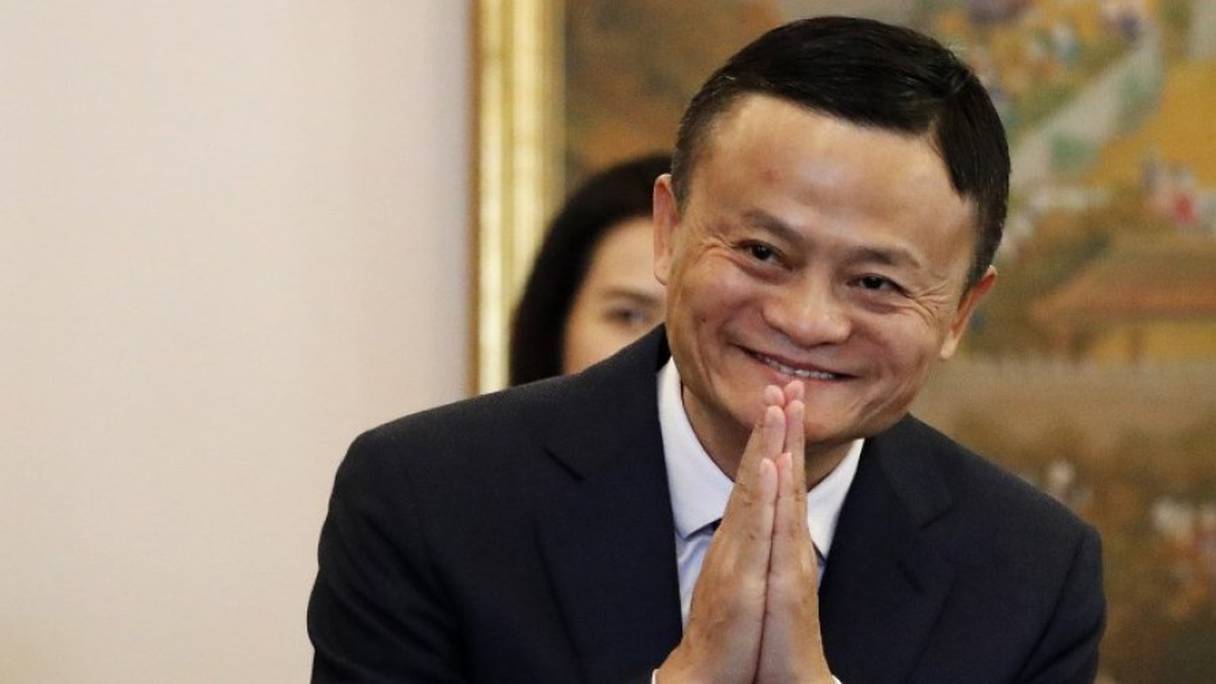 L'homme d'affaires chinois Jack Ma, fondateur d'Alibaba, première plateforme de e-commerce au monde, en termes d'échanges enregistrés. 

