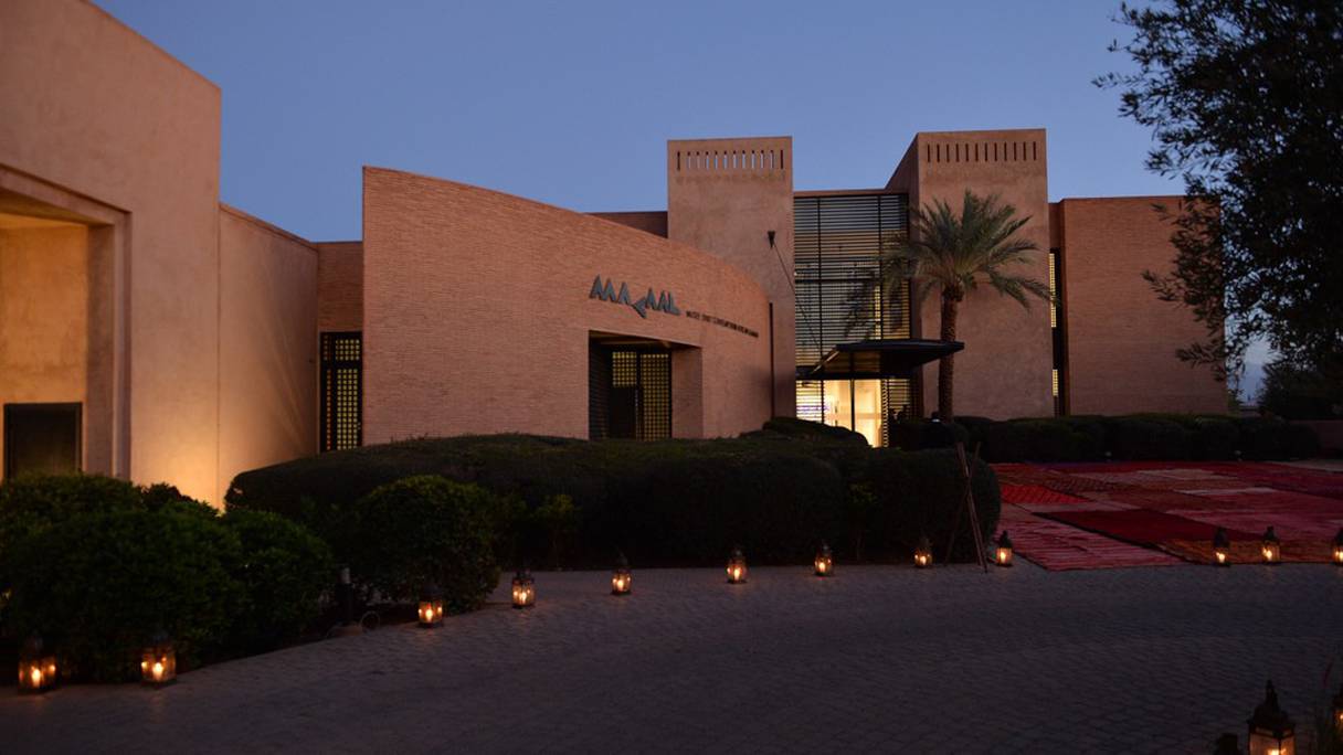 Le Musée d’art contemporain africain Al Maaden, à Marrakech. 
