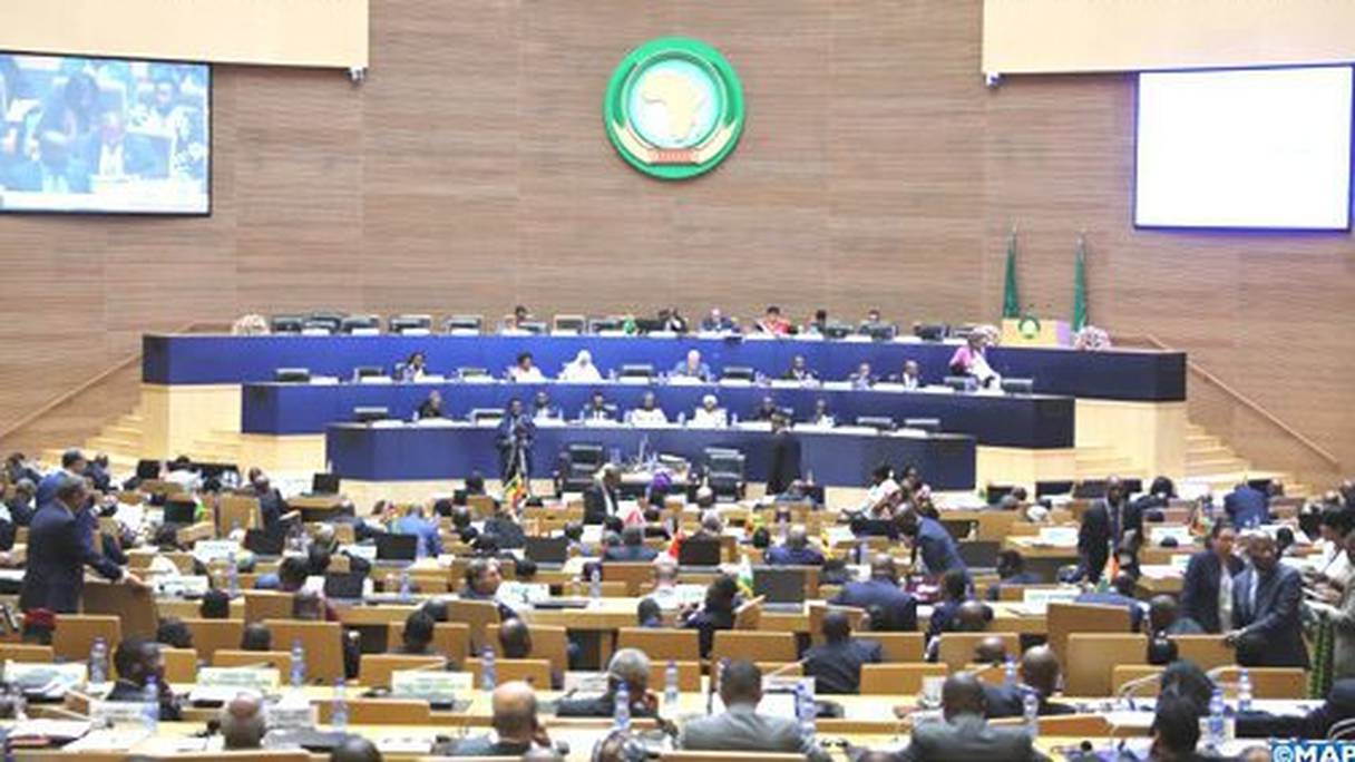 Siège de l'Union africaine, à Addis Abeba. 
