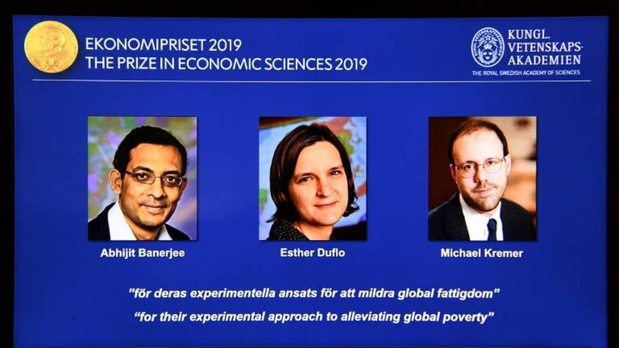 Esther Duflo, Abhijit Banerjee et Michael Kremer ont été récompensés pour leurs travaux sur la réduction de la pauvreté.
