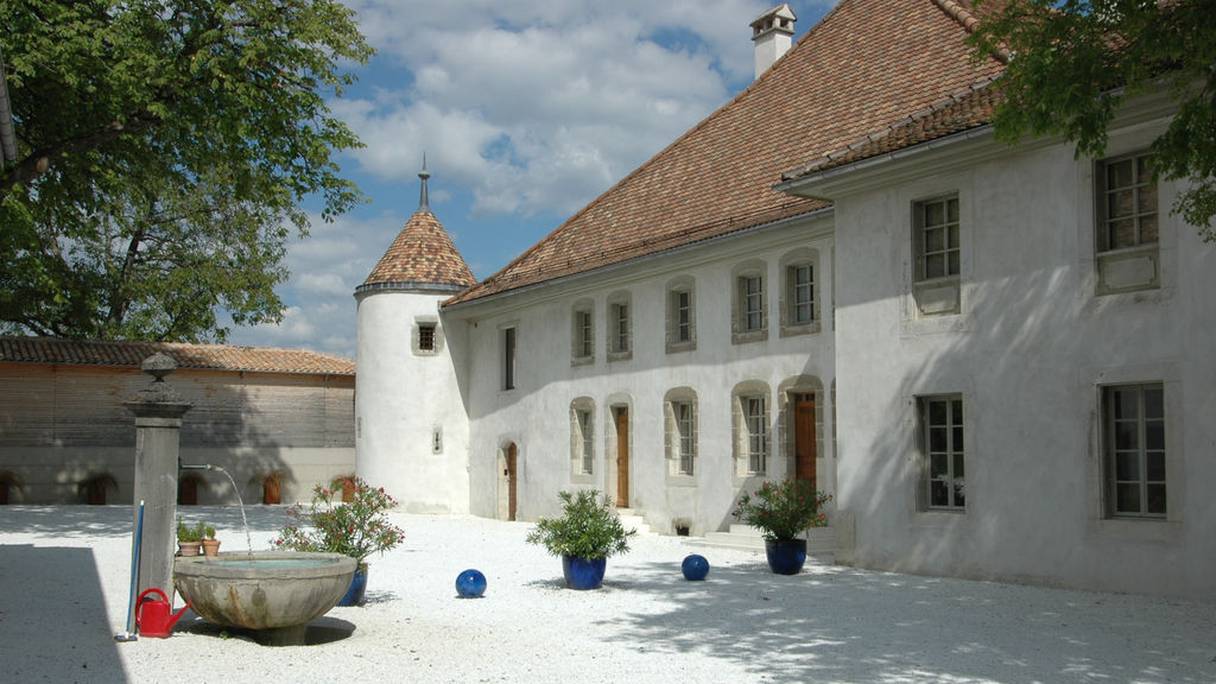 Château du Rosey, situé entre Genève et Lausanne. 
