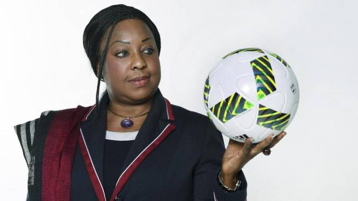 Fatima Samoura secrétaire générale de la FIFA.
