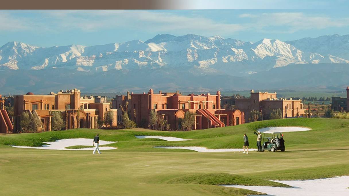 Le domaine du projet Samanah Country Club de Marrakech
