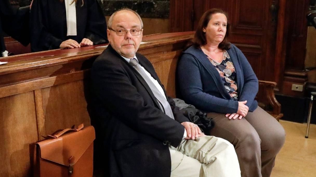 L'ancien député au Parlement flamand Christian Van Eyken et l'épouse de celui-ci, Sylvia B (Photo), reconnus coupables de l'assassinat du premier époux de cette dernière. 
