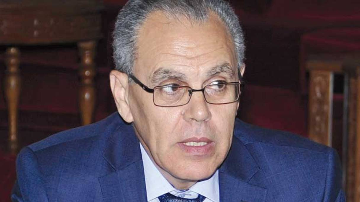 Abdellatif Loudiyi, ministre chargé de l'Administration de la Défense nationale. 
