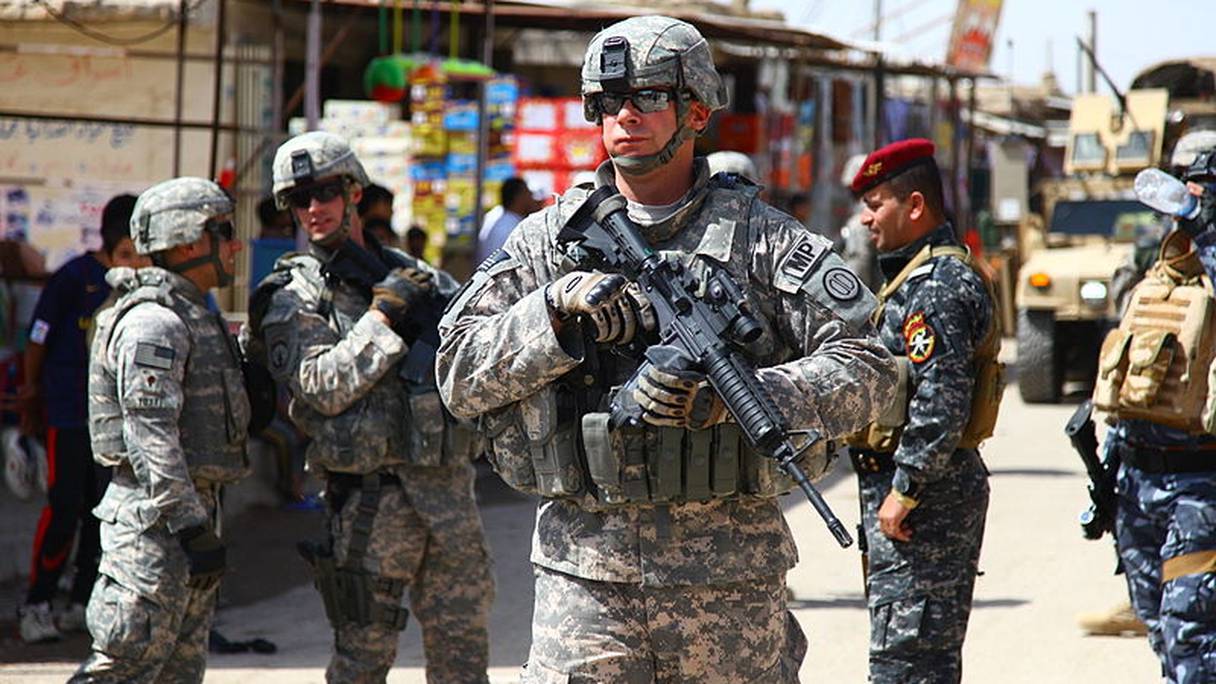 Des soldats américains déployés en Irak.
