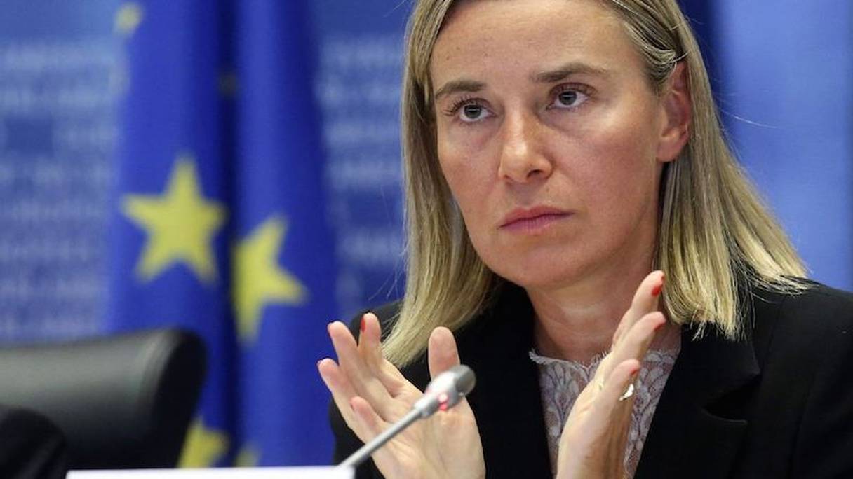Federica Mogherini, haute représentante de l'Union européenne pour les affaires étrangères et la politique de sécurité.
