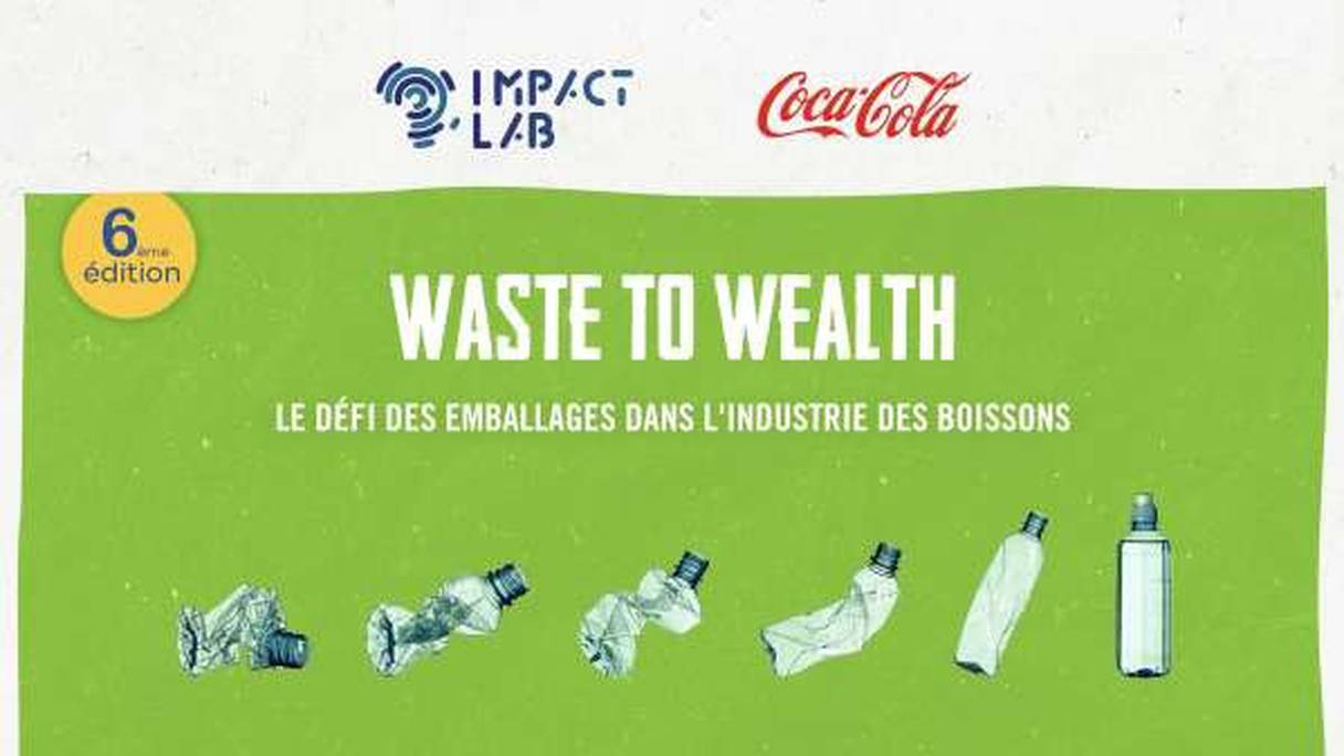 Affiche de la 6e édition de l'Impact Lab 2020 en collaboration avec Coca-Cola.
