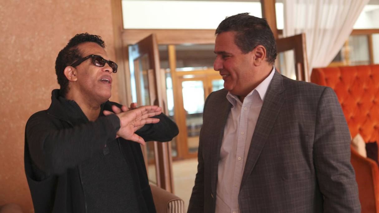 Vigon et Aziz Akhannouch se sont retrouvés à Agadir, avec un bonheur non dissimulé. 
