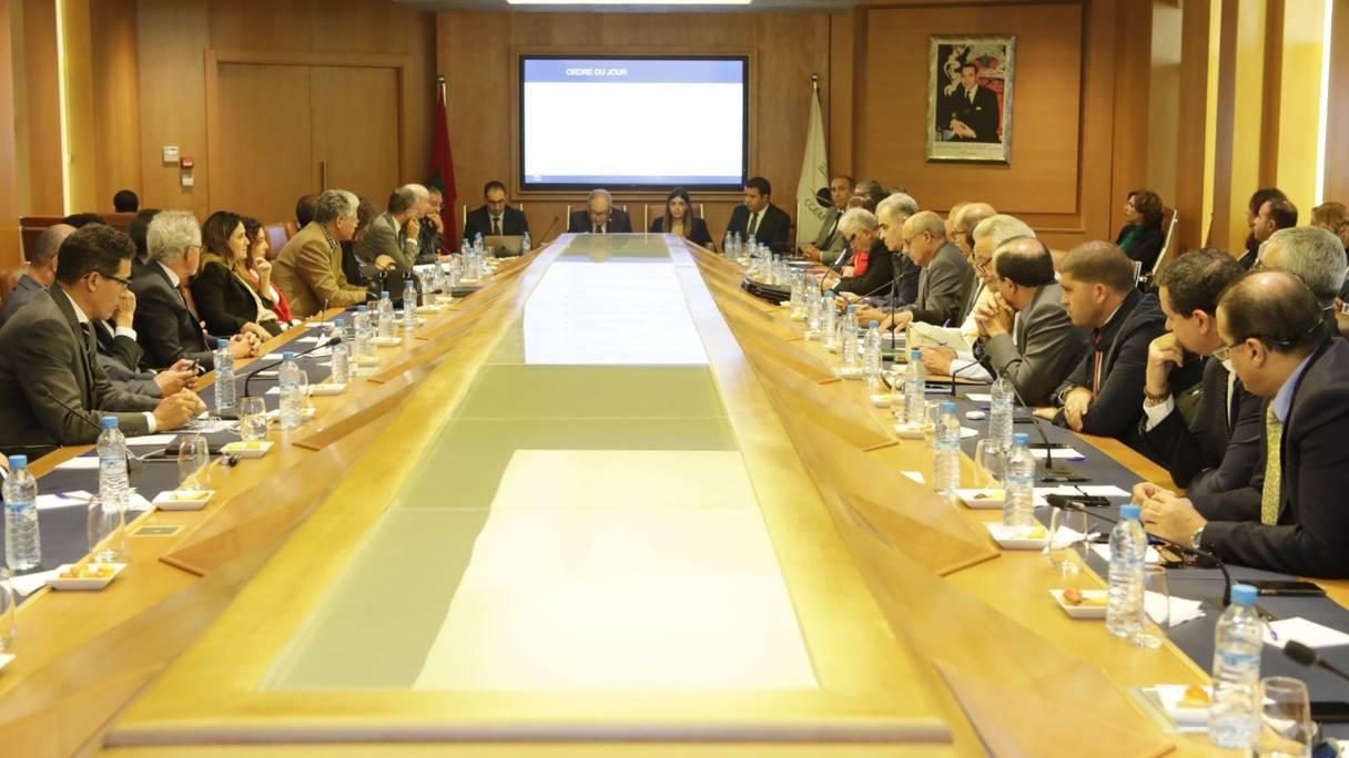 Tenue du conseil d'administration de la CGEM, lundi 28 octobre 2019 au siège de la confédération, à Casablanca.
