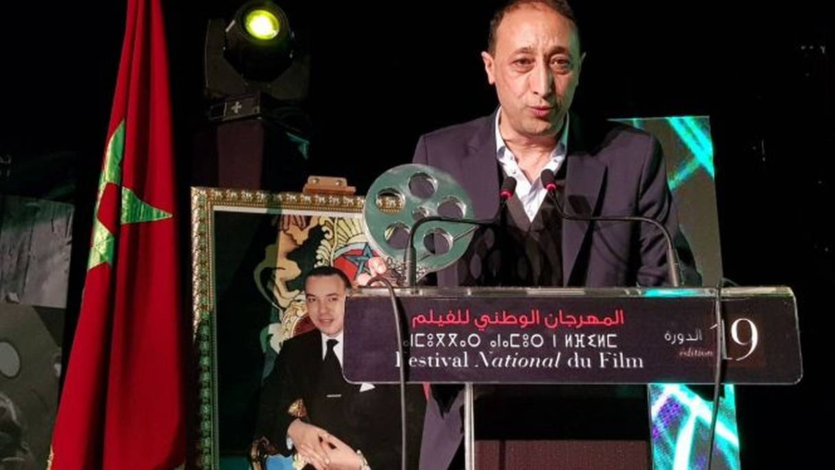 Le réalisateur, scénariste et acteur marocain Faouzi Bensaïdi, le 17 mars 2018 à Tanger.

